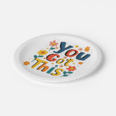 Assiettes En Carton Vous Avez Obtenu Ce Test D'Examen D'Enseignant Jou (Angle)