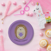 Assiettes En Carton Vous envoyer un hérisson de Hedgehug (Fête)