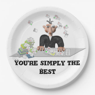 Assiettes En Carton Vous êtes simplement le meilleur texte personnalis