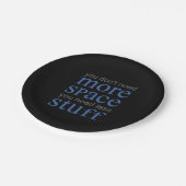 Assiettes En Carton Vous n’avez pas besoin de plus d’espace. Vous avez (Angle)