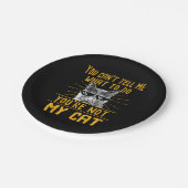 Assiettes En Carton Vous ne pouvez pas me dire ce qu'il faut faire - T (Angle)