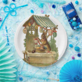 Assiettes En Carton Vous souhaitant de Joyeuses Pâques (Fête)