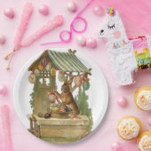 Assiettes En Carton Vous souhaitant de Joyeuses Pâques (Fête)