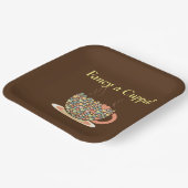 Assiettes En Carton Vous voulez un Cuppa ? Thé, c'est ça. (Angulaire)