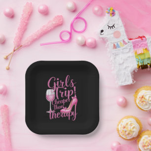 Assiettes En Carton Voyage des filles moins cher que la thérapie Weeke