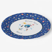 Assiettes En Carton Voyage spatial (Angle)