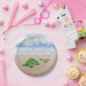 Assiettes En Carton Voyager Famille Terrapin (Fête)