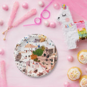 Assiettes En Carton Voyagez Assez, Vous Vous Rencontrez (Fête)