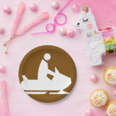 Assiettes En Carton VOYELLE SKI Jet (Fête)