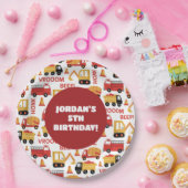 Assiettes En Carton Vroom Honk Beep ! Camions (Fête)