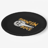 Assiettes En Carton VTT Art (Angle)