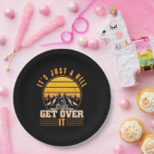 Assiettes En Carton VTT C'Est Juste Une Colline (Fête)