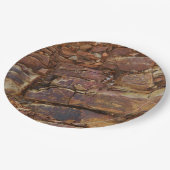 Assiettes En Carton Vue rocheuse (Angle)