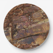 Assiettes En Carton Vue rocheuse (Devant)