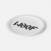 Assiettes En Carton W00F [Sons animaux de léopards] (Angle)