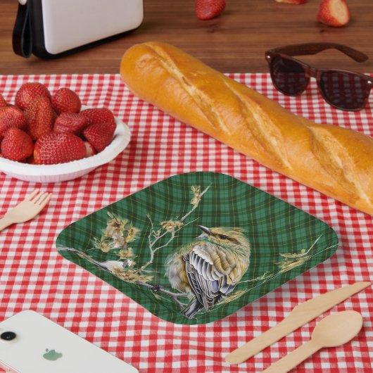 Assiettes En Carton Wallace Hunting Scottish Clan Tartan Christmas (Pique-nique)