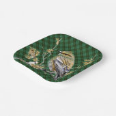 Assiettes En Carton Wallace Hunting Scottish Clan Tartan Christmas (Angulaire)