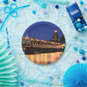 Assiettes En Carton Walnut Street Bridge Harrisburg Pennsylvanie (Fête)