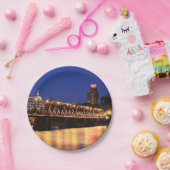 Assiettes En Carton Walnut Street Bridge Harrisburg Pennsylvanie (Fête)