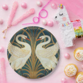 Assiettes En Carton Walter Crane Swan (Fête)