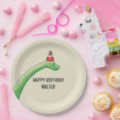 Assiettes En Carton Walter le Dinosaur (Fête)