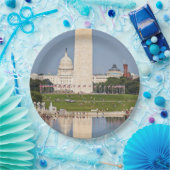 Assiettes En Carton Washington (Fête)