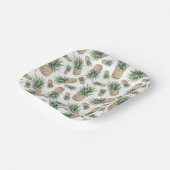 Assiettes En Carton Watercolor (Angulaire)