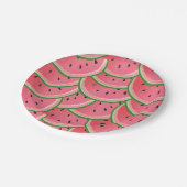 Assiettes En Carton Watermelon anniversaire Papier Plaques été Melon (Angle)