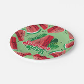 Assiettes En Carton Watermelon Summer Vibes (Angle)