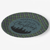 Assiettes En Carton Watson Ancient Scottish Clan Tartan Christmas (Angle)