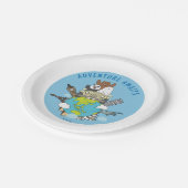 Assiettes En Carton We Bare Bears - Adventure Await (Angle)