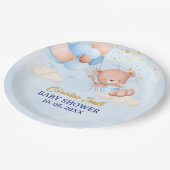 Assiettes En Carton We Can Bearly Wait , Boy Baby Shower (Angle)