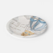 Assiettes En Carton We Can Bearly Wait Twins Baby Shower (Angle)