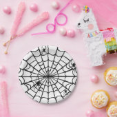 Assiettes En Carton Web déplaisant Spider (Fête)