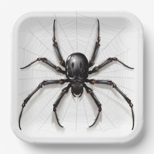 Assiettes en carton Web of Shadows (Recto)