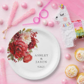 Assiettes En Carton Wedding (Fête)