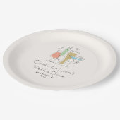 Assiettes En Carton Wedding shower Couples (Angle)