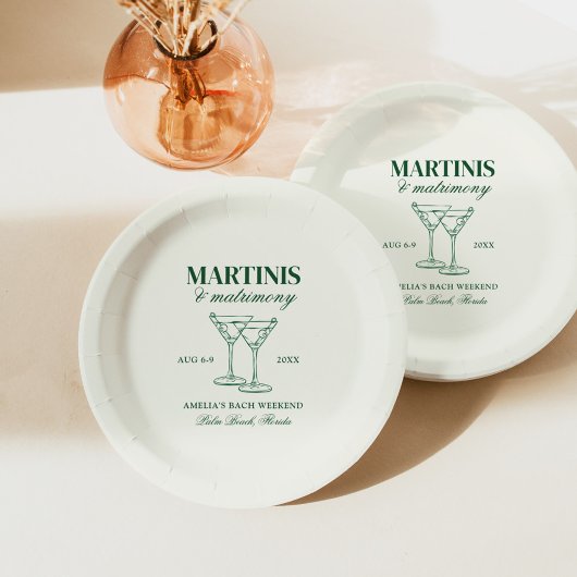 Assiettes En Carton Week-end de maris et mariage