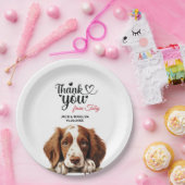 Assiettes En Carton Welsh Springer Spaniel (Fête)