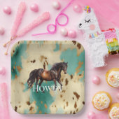 Assiettes En Carton Western Cowgirl (Fête)