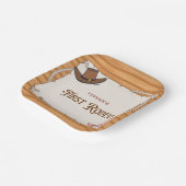 Assiettes En Carton Western Cowgirl Premier Rodéo Anniversaire (Angulaire)