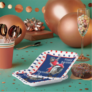 Assiettes En Carton Western Rodeo Cowboy Cowgirl Mutton Busthd