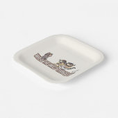 Assiettes En Carton Where the Wild Things Are Characters on Logo (Angulaire)