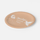 Assiettes En Carton Whimsanted Pastel Fairy Fairy Thème Party (Angle)