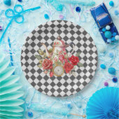 Assiettes En Carton Whimsical Alice Mad Hatter Pays des merveilles Ann (Fête)