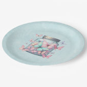 Assiettes En Carton Whimsical Butterflies in a Jar (Angle)