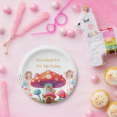 Assiettes En Carton Whimsical Champagne Fée Fée Fée Anniversaire (Fête)