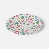 Assiettes En Carton Whimsical Christmas (Angle)