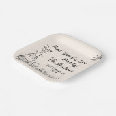 Assiettes En Carton Whimsical Hand Drawn New Year's Eve Party (Angulaire)