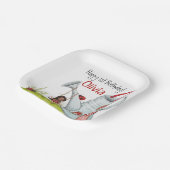 Assiettes En Carton Whimsical LadyBug Swing Garden House 1er anniversa (Angulaire)